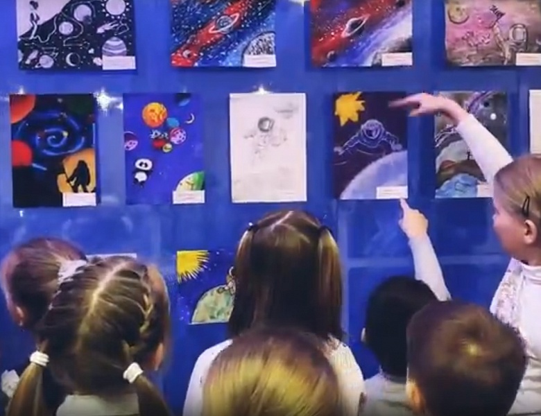 В День космонавтики школьники узнали много нового о космосе
