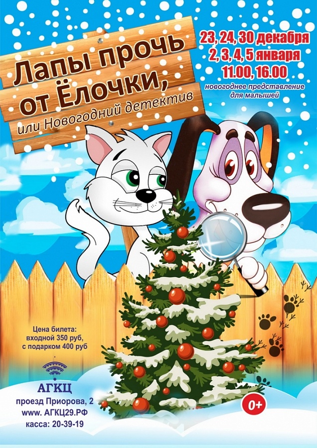 Архангельских малышей ждёт интересное новогоднее представление